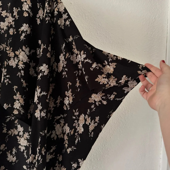 Maurices kimono floral lightweight relaxed print size OS women’s relaxed NEW - Picture 9 of 11